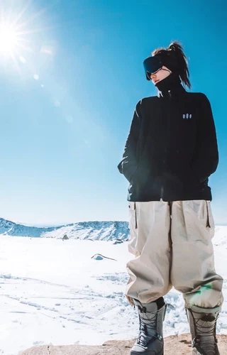 Man Woman Skiing Baggy Pants Warm Loose Skying Ski Trousers Winter Snow Pants - Picture 16 of 24