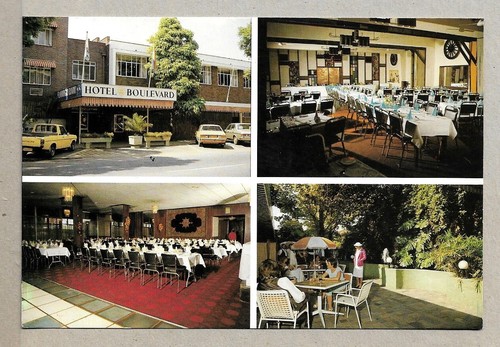 SOUTH AFRICA VINTAGE POSTCARD - USED HOTEL BOULEVARD - PRETORIA