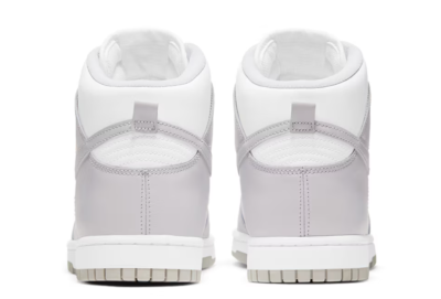Nike Dunk Hi Retro White/Vast Gray Men display picture 3