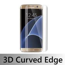 Full Cover Curved Tempered Glass Screen Protector For Samsung Galaxy S6 S7 Edge