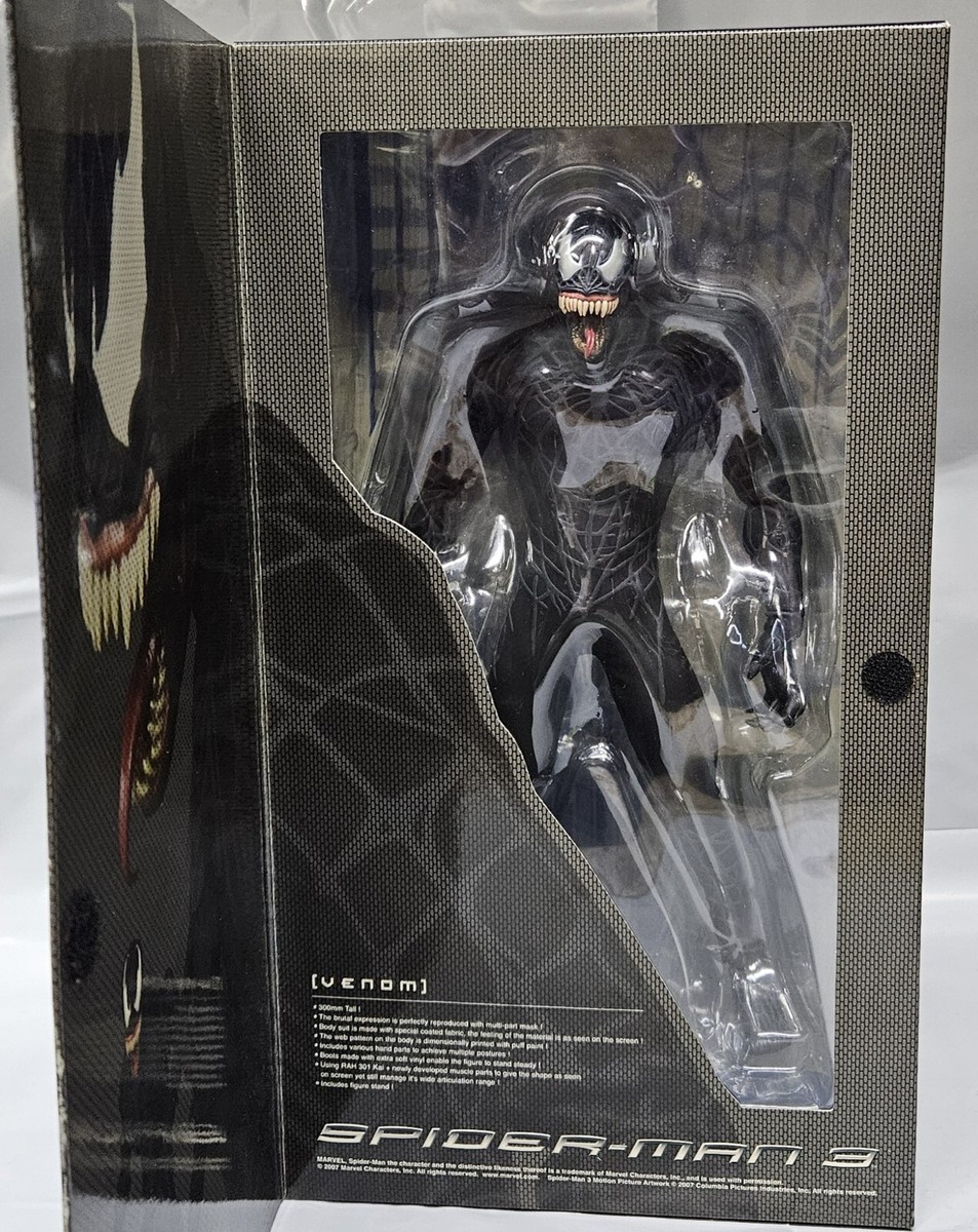 MARVEL SPIDER-MAN 3 VENOM 1/6 SCALE FIGURE. BOX SHOWS MINOR
