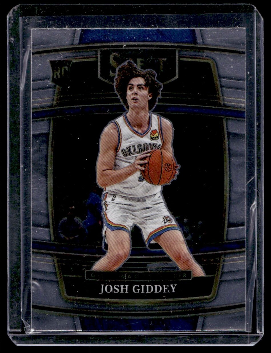 2021-22 Panini Select Josh Giddey Rookie A17 #58