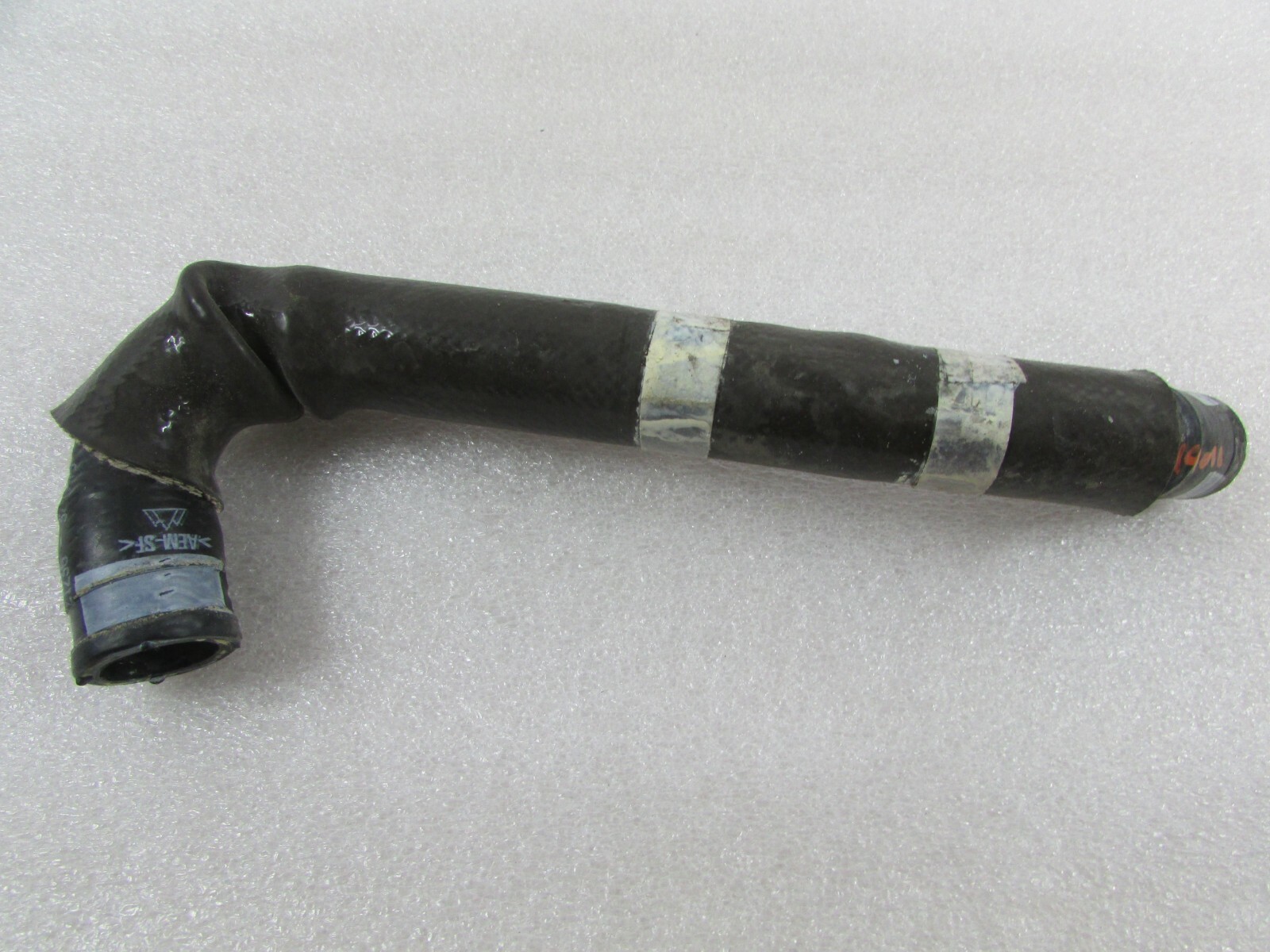 Ferrari 488, Auxiliary Water Pump Return Hose, Used, P/N 320949
