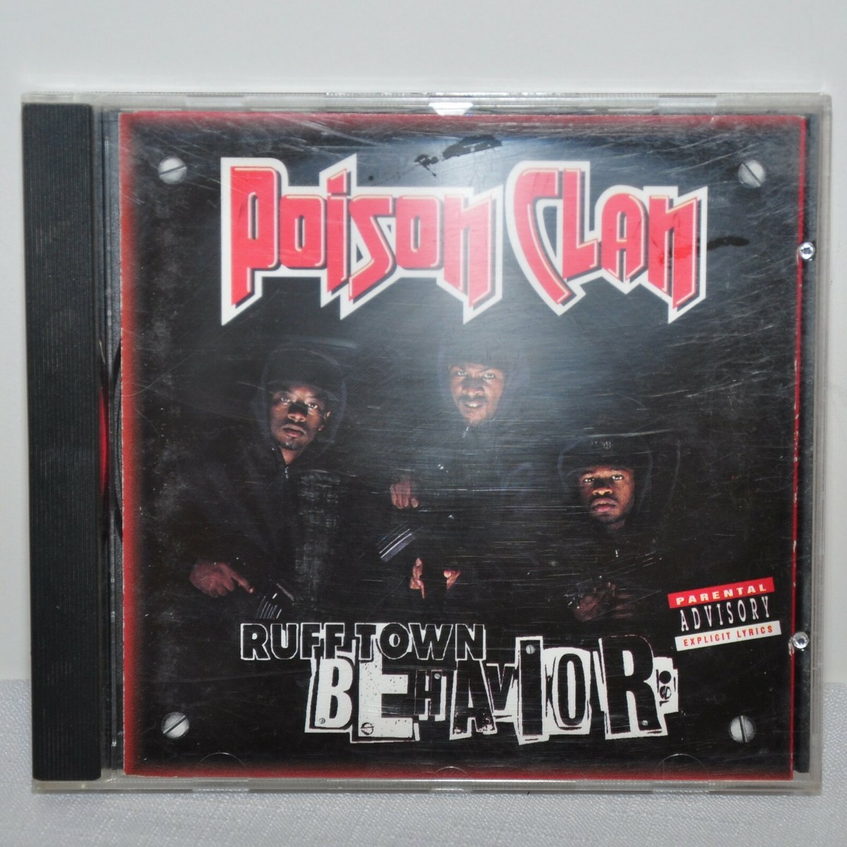 Poison Clan Ruff Town Behavior CD Parental Advisory Rap 1993