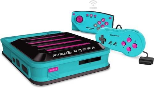 Retron 5 HD Gaming Console Hyper Beach Special Edition - Picture 3 of 4