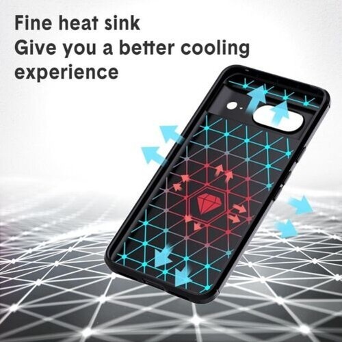 Pour Google Pixel 8 Étui,Slim Silicone Antichoc Gel Étui Téléphone + Écran Verre - Photo 7 sur 15