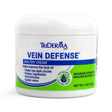 TriDerma Vein Defense Healthy Cream 4 Ounces
