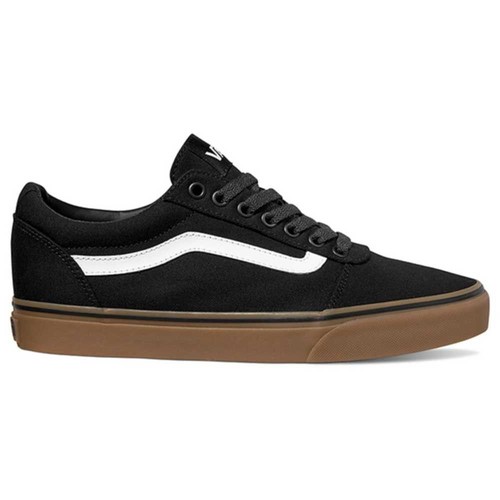 Vans Ward VN0A36EM7HI Sneaker Uomo Nero Gomma Stringate Scarpe da Skateboard - Foto 27 di 55
