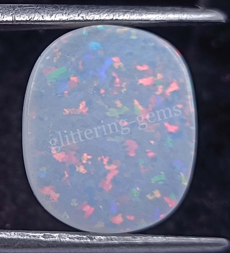 7.40 CT Oval Shape Natural White Opal IGL Certified Loose Gemstone M25 - Picture 4 of 7