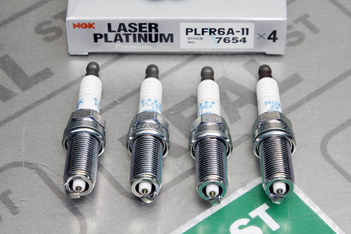 NGK Laser Platinum Spark Plugs Box of 4 PLFR6A-11 7654