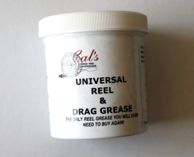 Cal's Universal Reel and Star Drag Grease Regular Tan 1 Lb All  Reel Types