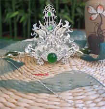 The Scum Villain Self Saving System Shen Qingqiu Cosplay Hair Crown Tiara Hanfu