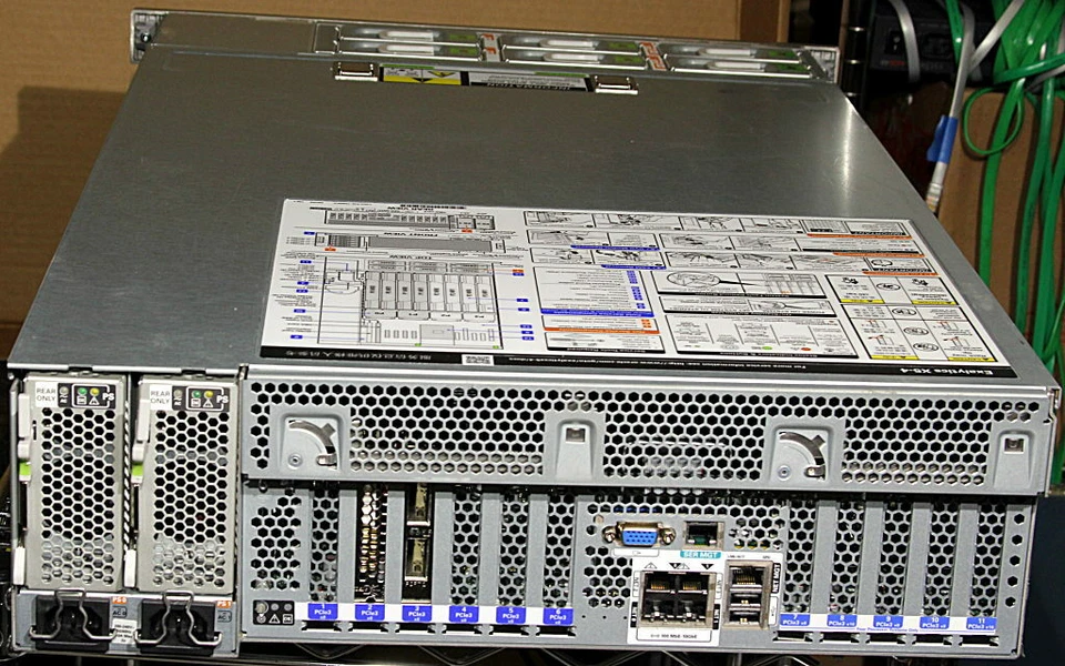 Sun Oracle EXALYTICS X5-4 7303163 4x Xeon E7-8895v3 2TB DRAM Dual Power Supplies - Image 2 of 4
