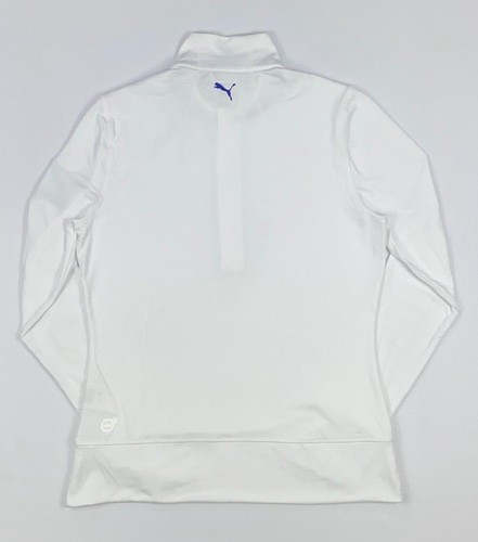 NEW Women's Puma Volition America Warm Cell Long Sleeve 1/4 Zip Shirt NEW - Picture 7 of 7