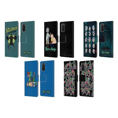 RICK AND MORTY STAFFEL 3 CHARAKTER ART BRIEFTASCHE HUELLE FÜR SAMSUNG HANDYS 1