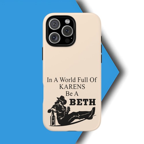 Peach Color Tough Phone Cases For iPhone, Samsung, Pixel, Cowgirl Inspired - Picture 3 of 125