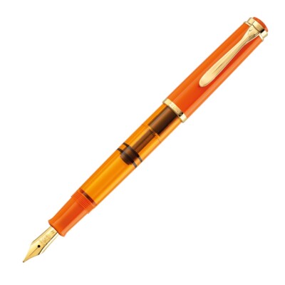 Pelikan M200 Fountain Pen, Orange Delight, Brand New, USA Seller