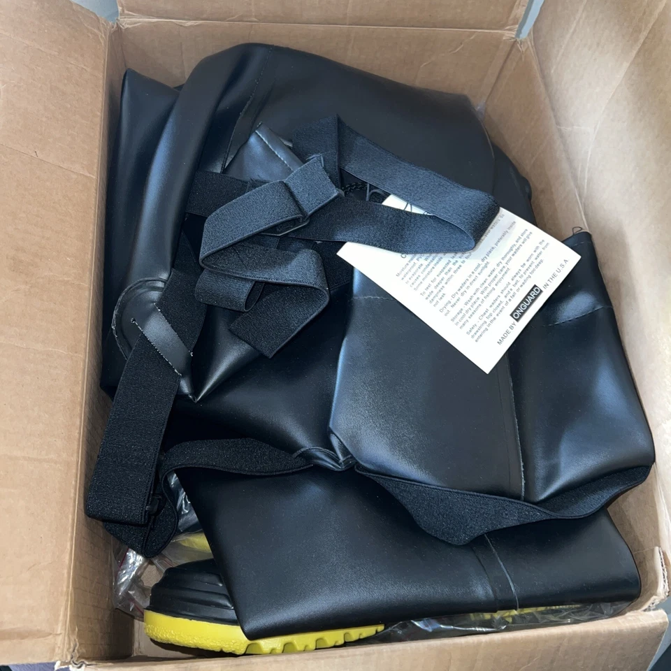 (2) NEW Dunlop Steel Toe & Midsole Chest Waders - Shoe sz 12 86867-12 - Image 4 of 4