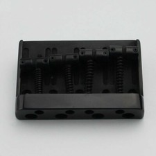 4 string bass bridge tailpiece 19mm spacing Black BB031 SUNG-IL