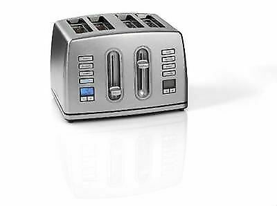 Cuisinart CPT445U Slice Brushed Stainless Steel Digital Toaster