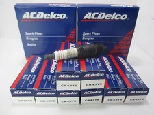 New Genuine GM ACDelco Spark Plugs CR43TS Set Of 8