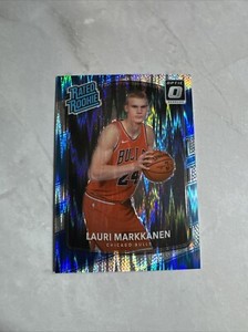 2017 Donruss Lauri Markkanen Optic Shock Rated Rookie Card #159 RC Utah Jazz