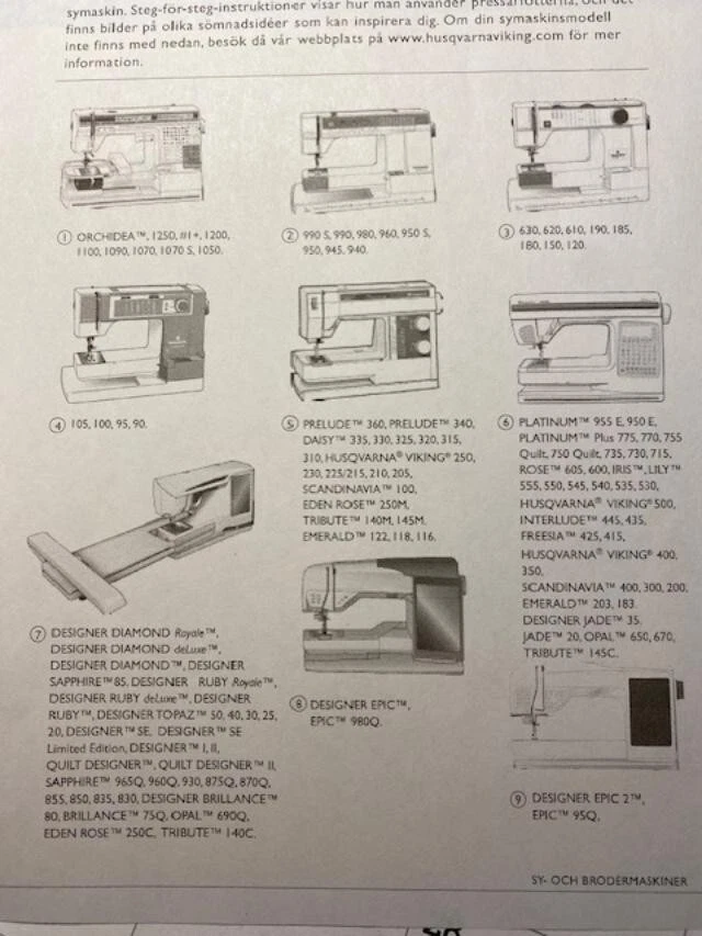 Placa de aguja Viking Husqvarna Zig Zag NUEVA - Diseñador Diamante Zafiro Topacio Rubí Foto 4 de 4