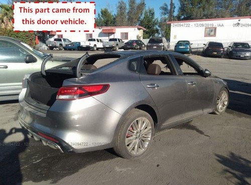2016 KIA OPTIMA Front Brake Plate Drum Rotor Power Stop Passenger Right RH Used - Picture 14 of 19