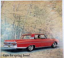 Lincoln Mercury Monterey Car Vtg 1961 Ad Magazine Print Ford Auto