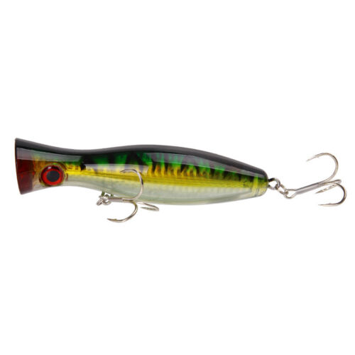 Señuelo de pesca Big Popper Wobbler cebo flotante 40 g señuelo de agua superior señuelos de agua salada - Imagen 9 de 12