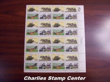 Scott's #1387-90 full sheet of 32, 6c. "Natural History". 1970. MNH, OG.