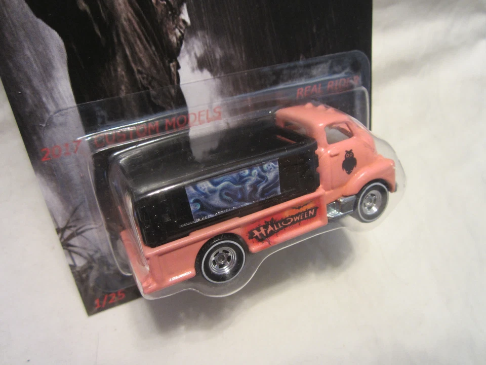Hot Wheels PERSONALIZADO '51 GMC C.O.E Halloween Real Riders Edición Limitada 1/25 ¡Hecho! Foto 4 de 4
