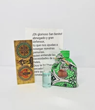 AMULETO SAN BENITO / SAINT BENEDICT AMULET PROTECCION PARA ALEJAR EL MAL