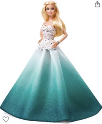 2016 Exclusive Holiday Barbie: Peace Hope and Love Collection, Blond Doll, NIB