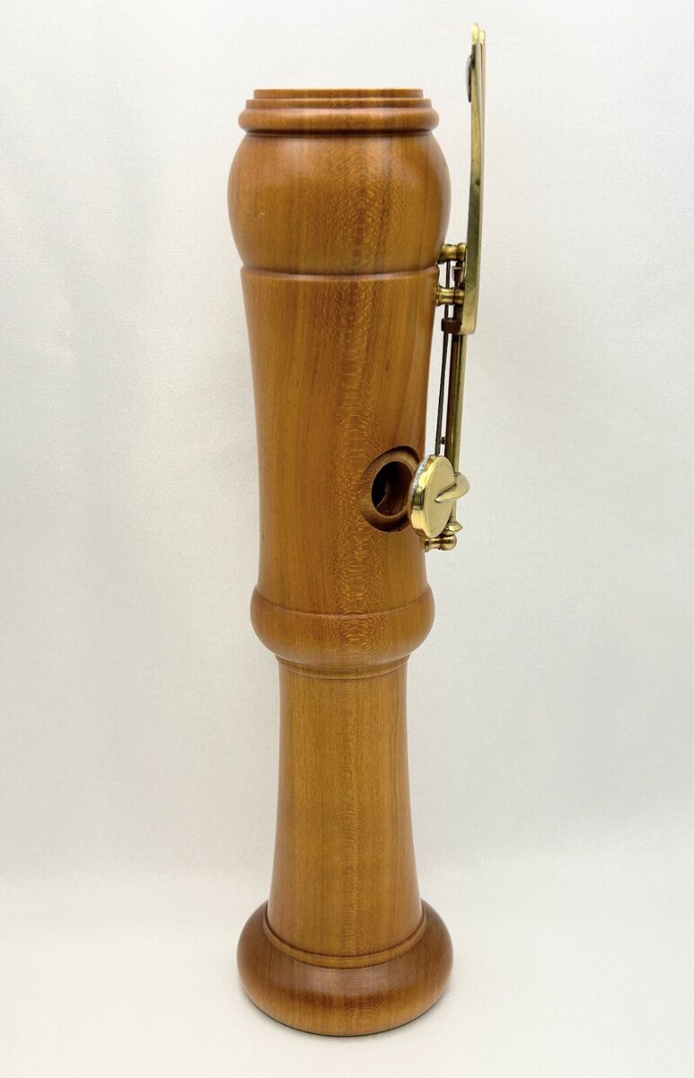 ZEN-ON 5500B Wooden Bass Recorder w/Case Vintage Beautiful ZEN-ON 5500B Wooden Bass Recorder w/Case Vintage Beautiful