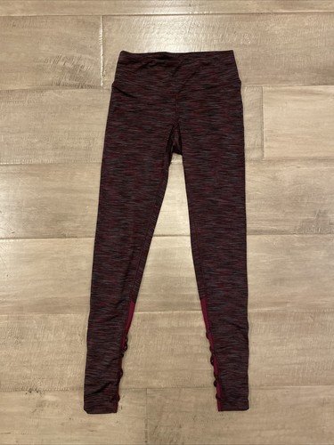 Leggings Mesh Side Panel Criss Cross 
