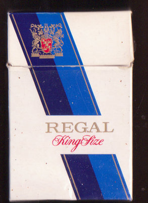 Empty Packet 20 REGAL King Size D