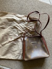 Texier  Brown Leather Shoulder Bag Excellent - Made In France