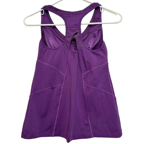 Athleta women’s Racerback tank with bra. Size 34 C - Picture 2 of 5