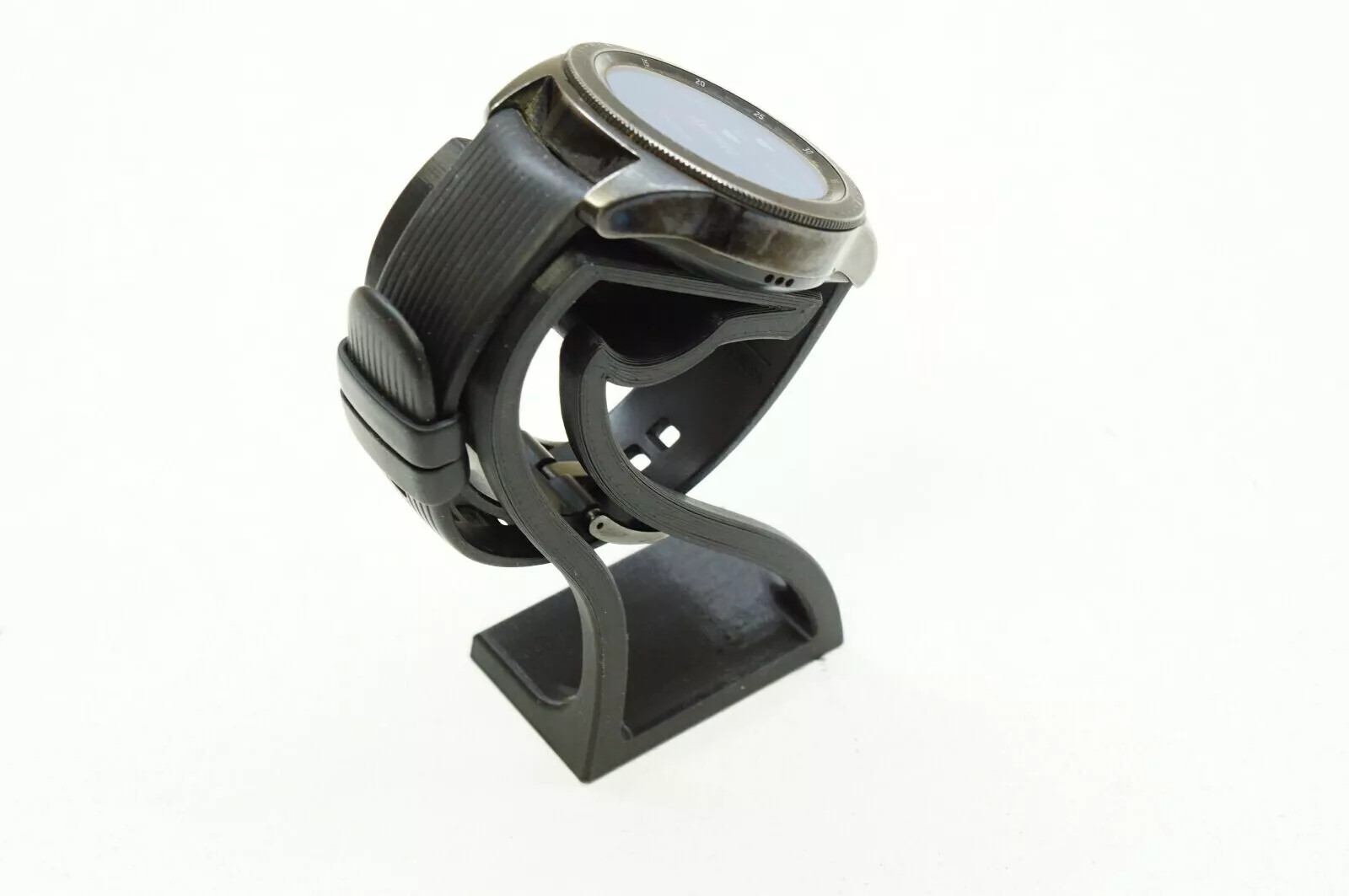 Custom 3D Printed Watch Holder Display Stand in Black or White "The Ram"