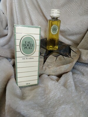 EAU DOREE de Puig 100 ml. MUY RARA DE ENCONTRAR NUEVA/NEW/VINTAGE/DESCATALOGADO