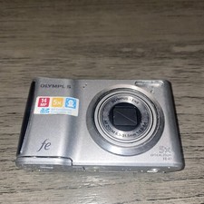 Olympus FE FE-47 14.0MP Digital Camera - Silver - Parts Or Repair/As Is