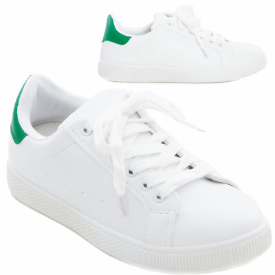 Damen Schuhe Sneaker Turnschuhe Sport Freizeit Bequem Schnürer TOOCOOL W8318