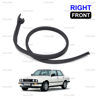 Front Right Door Roof Rubber Seal For BMW E30 Sedan 3 Series 1982 - 1994