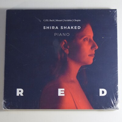 Shira Shaked RED - Piano Music - Bach Mozart Scriabin Chopin - 2015 - CD - NEW