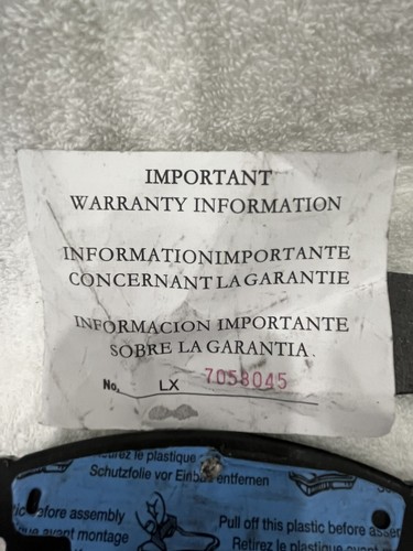 ACDELCO 17D1194CH Kit Pastillas, Freno Disco Trasero GM 19159252 - Imagen 12 de 13