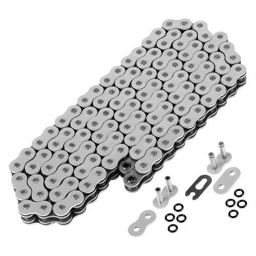 O-Ring White Drive Chain for Suzuki GSXR600 GSX-R600 2006-2010 - Picture 6 of 8
