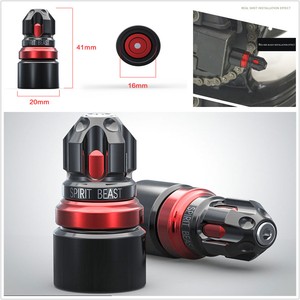 2x Stainless Steel Motorcycle Atv Screw Cap Electric Car