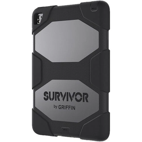 Griffin iPad Air 2 / iPad Pro 9.7 Survivor All-Terrain Tough Case | Black - Image 3 of 4