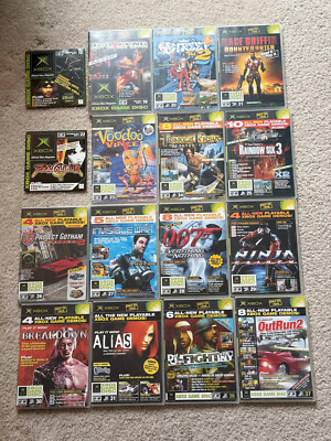 Xbox Official Magazine Xbox Demo Discs You Choose SELECTION Mint condtion Tested